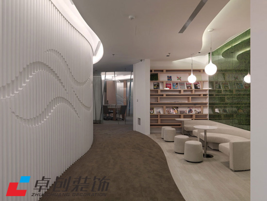 合肥辦公室裝修中接待會(huì)客室裝修如何設(shè)計(jì)？